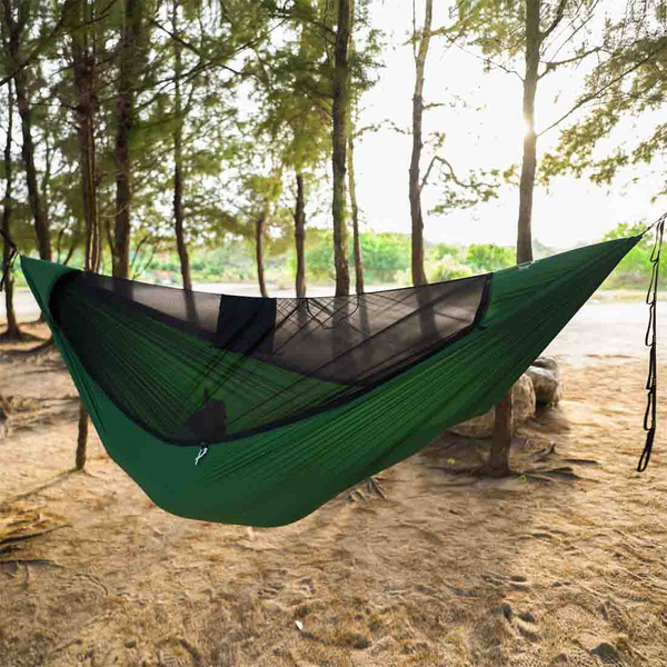 Hamak Lightest Pro Hammock z Moskitierą Ticket To The Moon Army Green /Green (TMPRO)