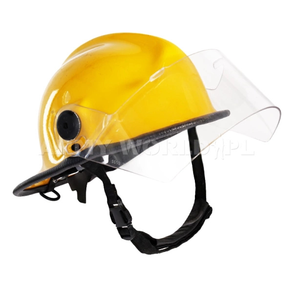 Kask Strażacki F3DK/2 Pacific Helmets Żółty Oryginał Demobil II Gatunek