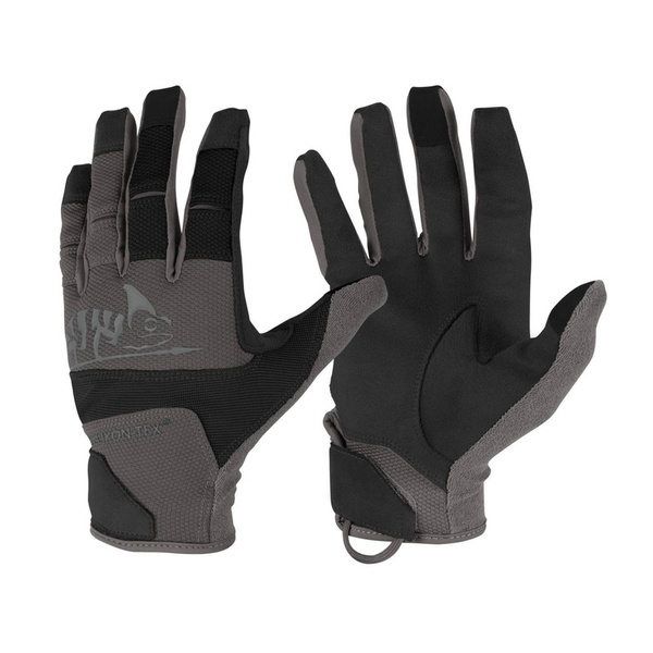 Rękawice Range Tactical Hard® Helikon-Tex Czarne / Shadow Grey (RK-RNG-PO-0135A)