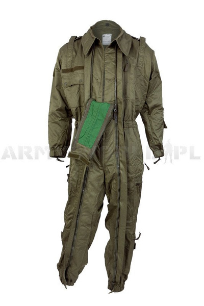 Dutch Military Suit Overalls SWAT Type Nomex Olive Genuine Military Surplus Used