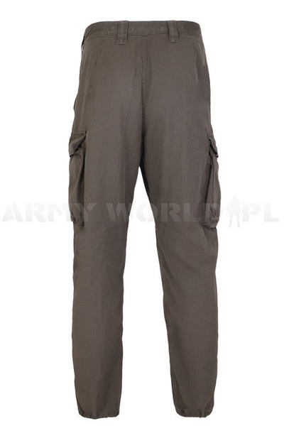Military Austrian Trousers Ripstop Oliv Original Demobil