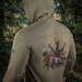 Bluza Z Kapturem Hoodie Rex Team M-Tac Tan (20536003)