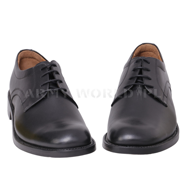 Buty Skórzane Galowe Holenderskie Defense Skórzana Podeszwa Oryginał BDB