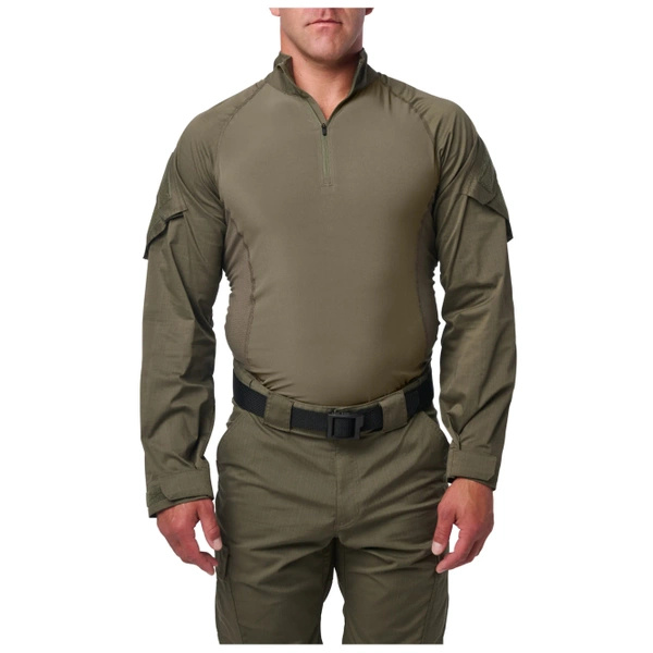 Koszula Taktyczna Pod Kamizelkę Combat Shirt Flex-Tac TDU 5.11 Range Green (72565ABR-186)