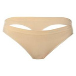 Women's Thong Comfort Cotton Brubeck Beige