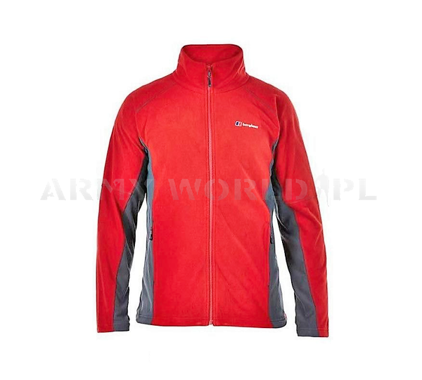Polar Męski Berghaus Prism Micro Fleece Czerwony 