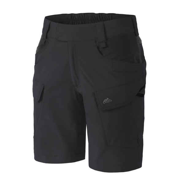 Women's Bermuda Shorts / Short Trousers Outdoor Tactical Pants OTP 8.5" Helikon-Tex Black (SW-OTS-VL-01)