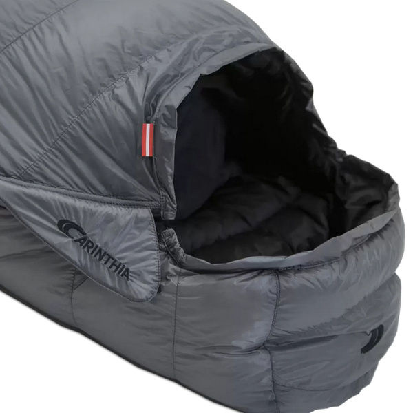 Down Sleeping Bag Carinthia D400 (-7,5°C / -25,7°C) Grey / Black