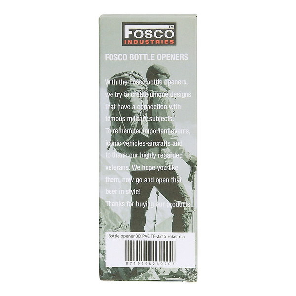 Otwieracz Do Butelek 3D PVC TF-2215 Hiker Fosco (416128)