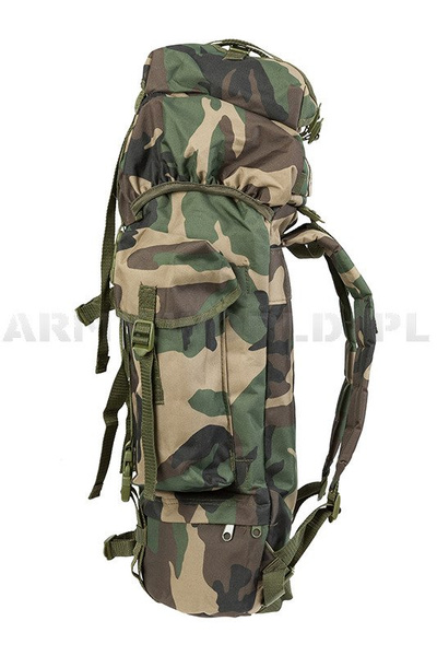 Backpack Import Woodland 65 Liters Mil-tec New