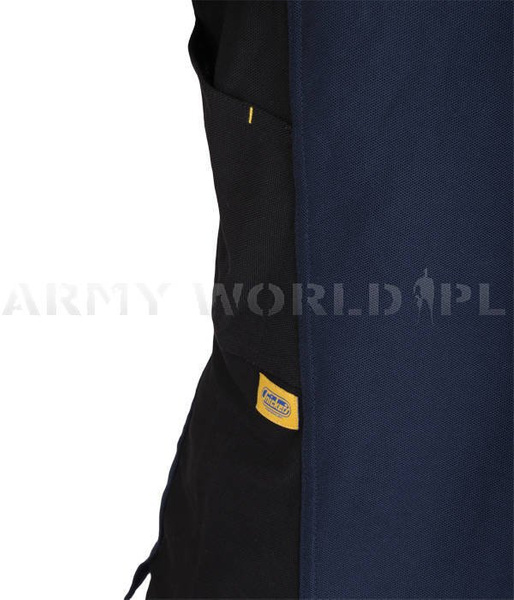  Koszulka Polo SNICKERS z Krótkim Rękawem Wojskowa Granatowa Oryginał Demobil BDB