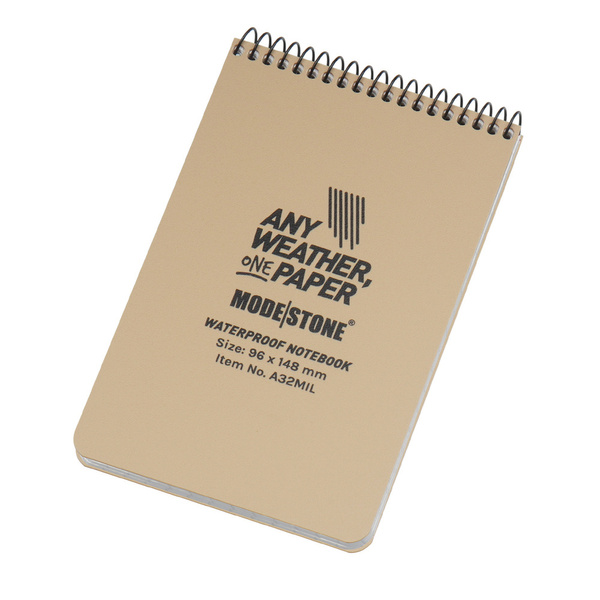 Notes Wodoodporny 96 x 148 mm Modestone AnyWeather Tan (A32MIL)