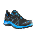 Workwear Shoes Haix ® BLACK EAGLE Safety 40 Low Gore-Tex Black / Blue (610001) New III Quality