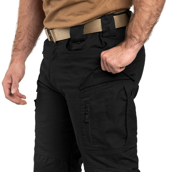 Spodnie Elite Pro 2.0 Micro Ripstop Texar Czarne (01-ELI2M-PA-BL)