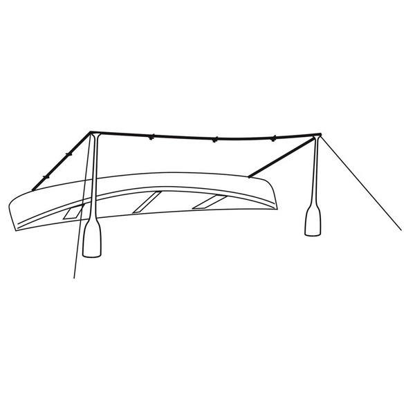 Tarp Turystyczny 3 x 3 m Robens Olive