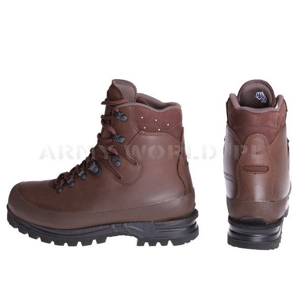 Dutch Army Hiking Boots Haix Laars Berg Gore-Tex Brown New II Quality