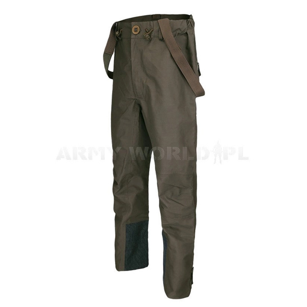 Dutch Army Waterproof Trousers Wodoodporne KPU KMarns Olive Genuine Military Surplus Used