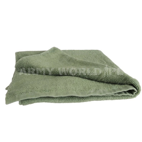 Military Dutch Towel Green Original Demobil 