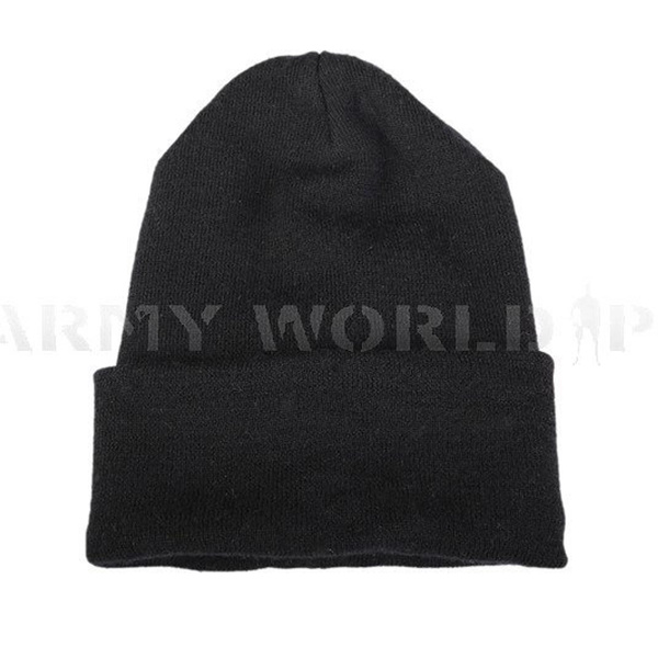 Dutch Army Beanie KPU Black Original New