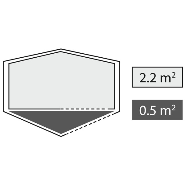 Namiot 2 - osobowy Starlight 2 EXP Robens Green (130404)