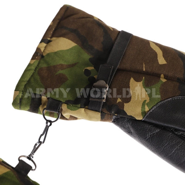 Rękawice Wojskowe Łapki Holenderskie Ocieplane DPM Oryginał Demobil BDB