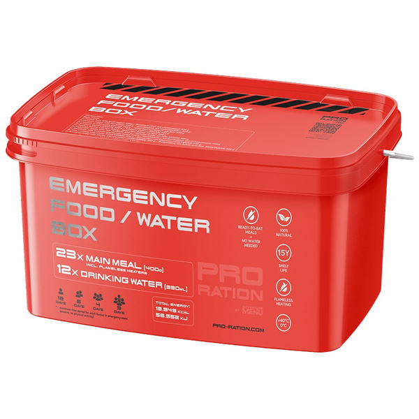 Zestaw Racji Pro Ration Emergency Food Water Box