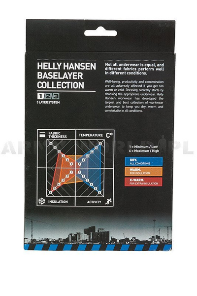 T-shirt Unisex Dry HELLY HANSEN Workwear Granatowy Nowy