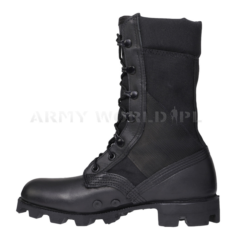 Buty Wojskowe US ARMY Spike Protective Jungle Wellco Czarne Oryginał