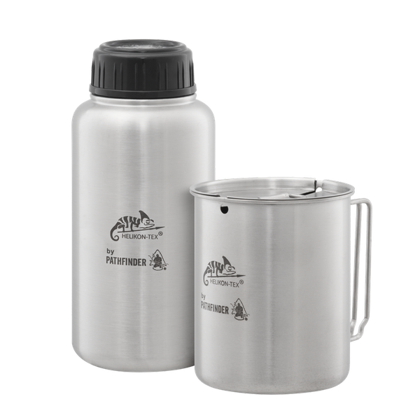 Pathfinder 950 ml Steel Bottle + Helikon-Tex Mug Helikon-Tex (SE-P32-SS-15)