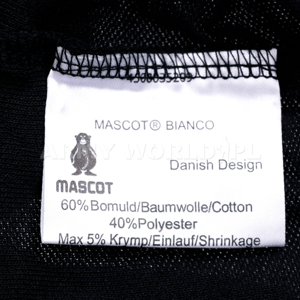 Koszulka Polo Mascot Bianco Image Czarno / Szara Oryginał Nowa 