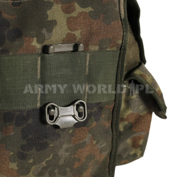 Pokrowiec Wojskowy Bundeswehr Flecktarn Oryginał Demobil BDB