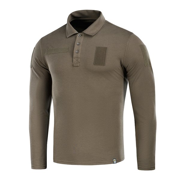 Koszulka Polo Taktyczna Z Długim Rękawem M-Tac Dark Olive (80021048)