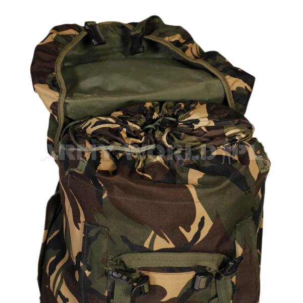 Plecak Wojskowy Holenderski 70L DPM Woodland Oryginał Demobil DB
