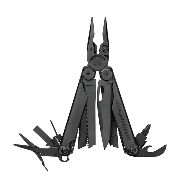 Multitool Leatherman® Wave Plus Black + Futerał