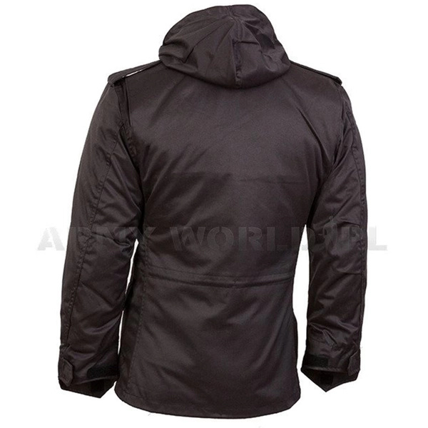 Field Jacket With Liner Model M65 Mil-tec Black New