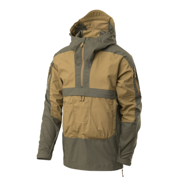 Kangurka Anorak Tracer Polycotton Stretch Ripstop Helikon-Tex Coyote / Taiga Green (KU-TRR-SP-1109A)