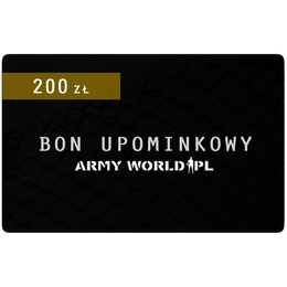Bon Upominkowy Armyworld Wartość 200 zł