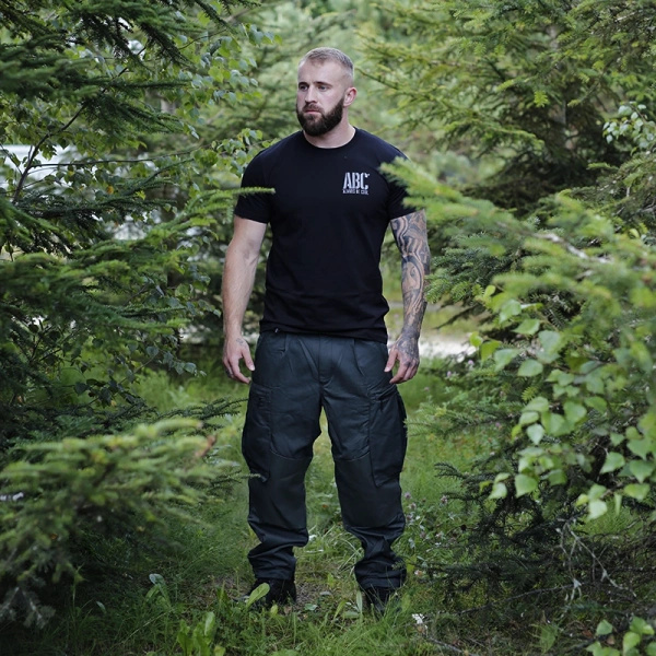 Spodnie Techniczne Jednostki Specjalnej Bundeswehr Trudnopalne TEA Szare Oryginał Demobil BDB