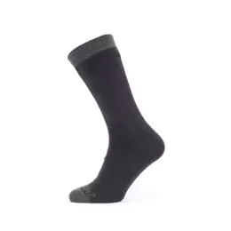 Waterproof Socks Sealskinz Warm Weather Mid Black / Grey (11100055)