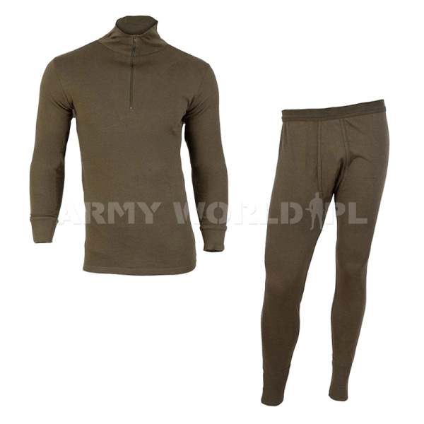 Zestaw Bielizny Bundeswehr (Trikot + Kalesony) Olive Oryginał Nowy