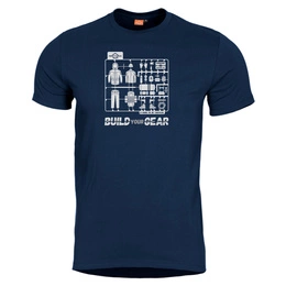 T-shirt Ageron "Build your gear" Pentagon Midnight Blue (K09012-BG)
