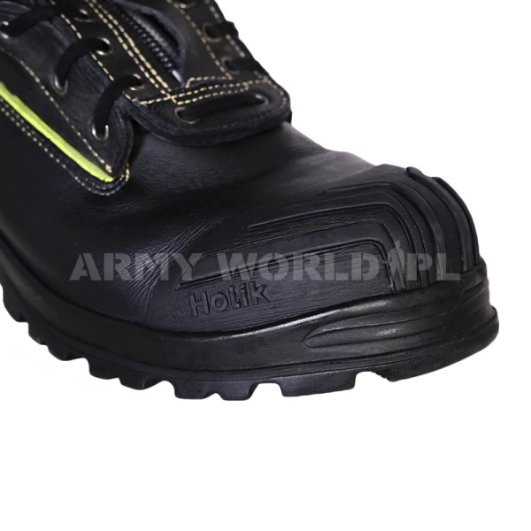 Buty Strażackie Holik Czarne Oryginał Demobil BDB