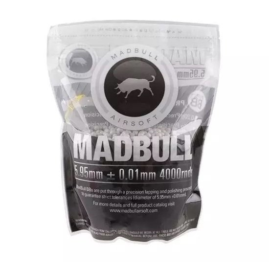 Kulki ASG MadBull BB Premium Match Grade PLA BIO - 0,20g - 4000 szt. 