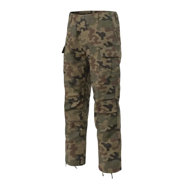 Spodnie BDU Mk2 Helikon-Tex Ripstop PL Woodland (SP-BD2-PR-04)