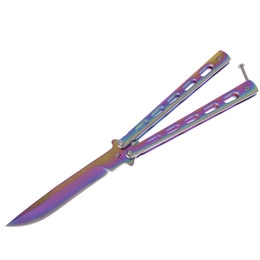 Nóż Motylek Big N293 Kandar Rainbow