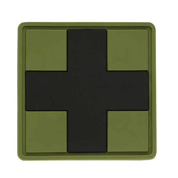 Naszywka Medic Cross PVC M-Tac Olive / Black (51124102)