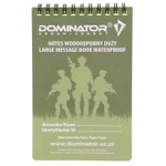 Notatnik Wodoodporny 15 x 10cm Dominator Olive