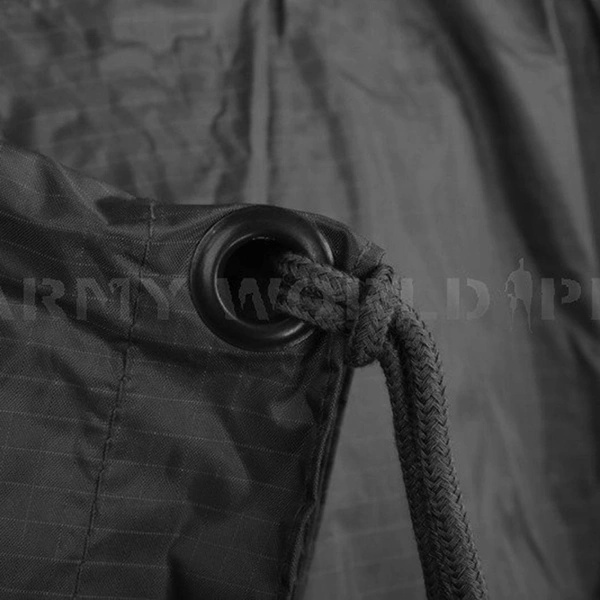 Peleryna Przeciwdeszczowa / Poncho Ripstop Mil-tec Czarne (10630002)