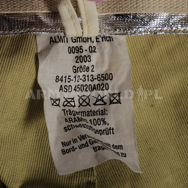 Komplet Żaroodporny Strażacki Oryginał Demobil BDB