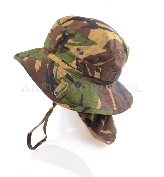 Dutch Army Stiff-Brimmed Hat "Boonie Hat" DPM Original Unused
